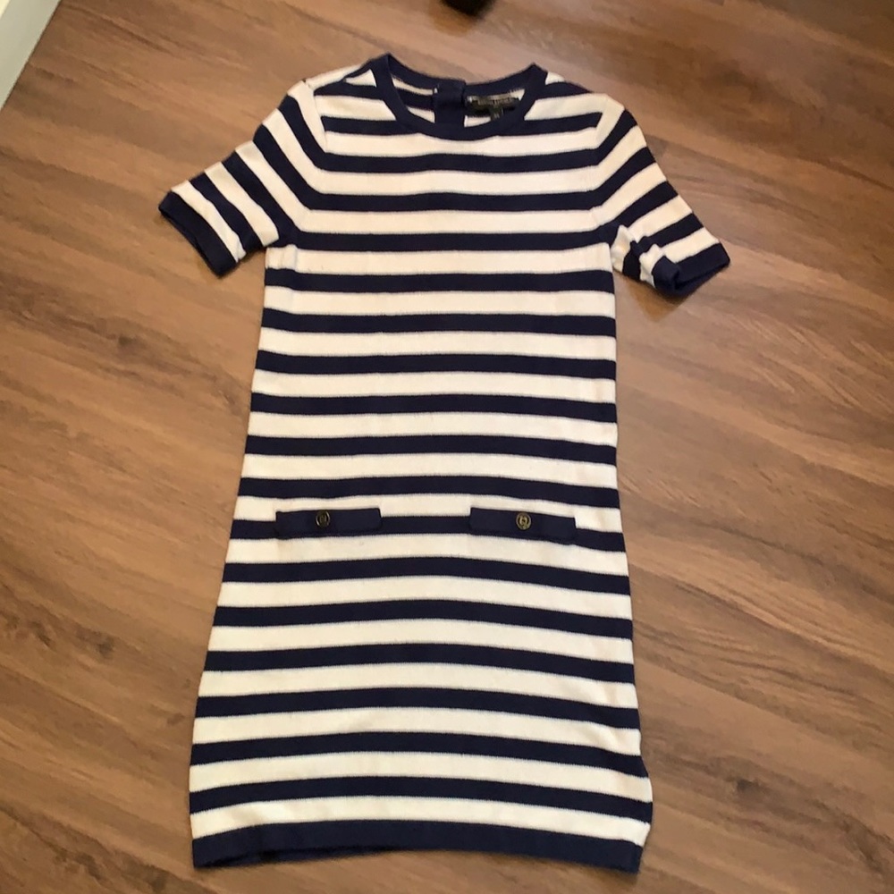 Banana Republic Striped Sweater Dress